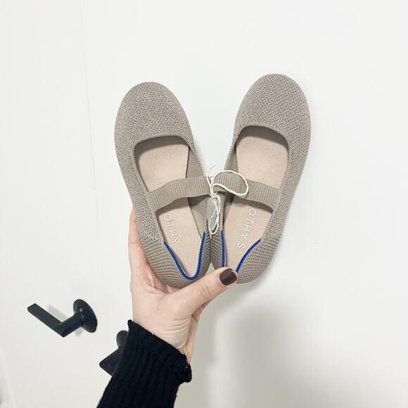Rothy's Girl's The Kids Mary Jane Sparkle Flats Size 13 - Picture 1 of 6
